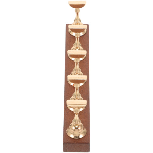 4 Sets Press On Nail Display Holder With Base For Women