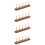 4 Sets Press On Nail Display Holder With Base For Women 10