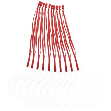 30 Pcs Blank Acrylic Ornament For Christmas Hanging Clear Pendant