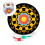 4 Rolls Fluorescent Adhesive Target Stickers 11