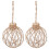 8 Pcs Clear Plastic Fillable Ornament Balls With Rope For Christmas 2
