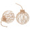8 Pcs Clear Plastic Fillable Ornament Balls With Rope For Christmas 1