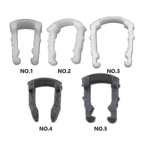 (MIX 50Pcs)Car Fuel Pipe Retainer Clips - 50 Pcs U-Shape Gasoline Filter Accessories 1