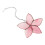 Acrylic Flower Sign Wall Decoration Pendant Art 1