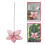 Acrylic Flower Sign Wall Decoration Pendant Art 5