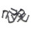 (MIX 50Pcs)Car Fuel Pipe Retainer Clips - 50 Pcs U-Shape Gasoline Filter Accessories 5