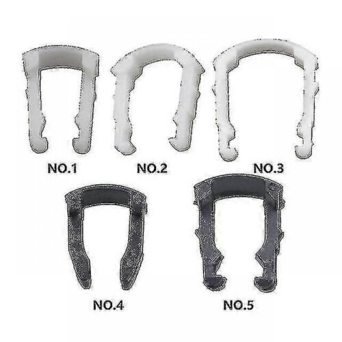 (MIX 50Pcs)Car Fuel Pipe Retainer Clips - 50 Pcs U-Shape Gasoline Filter Accessories