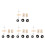 8 Sets Rc Airplane Landing Wheels Replacement Undercarriage Gear 7