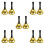10 Pcs Bachelor Party Hand Bell For Bar Restaurant Desktop Call 5