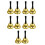 10 Pcs Bachelor Party Hand Bell For Bar Restaurant Desktop Call 4