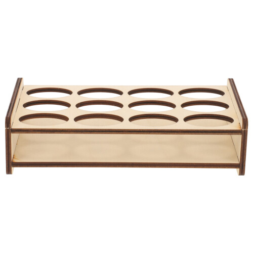 3Pcs Wooden Paint Holder Organizer Storage Rack For Paints 1