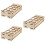 3Pcs Wooden Paint Holder Organizer Storage Rack For Paints 9