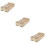 3Pcs Wooden Paint Holder Organizer Storage Rack For Paints 11