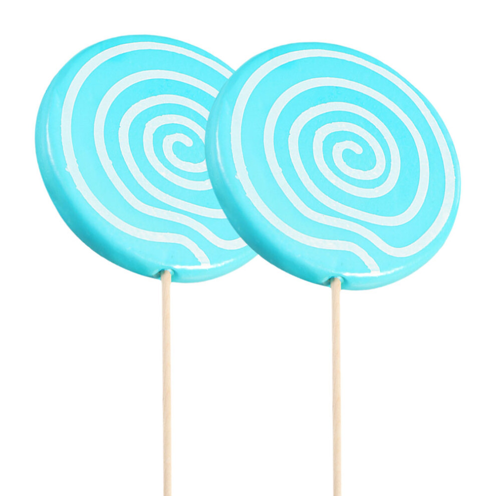 2Pcs Simulated Lollipop Decorative Ornament Wedding Party Photo Prop 3362999558809