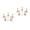2 Sets Acrylic Nail Art Display Stand for Diy Nail Practice 4