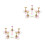2 Sets Acrylic Nail Art Display Stand for Diy Nail Practice 5
