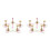 2 Sets Acrylic Nail Art Display Stand for Diy Nail Practice 9