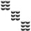 18 Pcs Outdoor Snowboard Sledge Ski Fixing Straps Bands Black 9