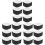 18 Pcs Outdoor Snowboard Sledge Ski Fixing Straps Bands Black 2