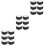 18 Pcs Outdoor Snowboard Sledge Ski Fixing Straps Bands Black 5