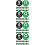 4 Sets Trash Can Recycle Stickers Waste Sorting Decals 10