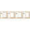 4Pcs Double Sided Rotating Wood Picture Frame With Lamp 6