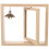 4Pcs Double Sided Rotating Wood Picture Frame With Lamp 3