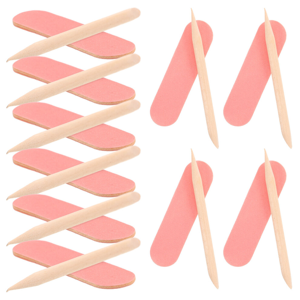 Vaguelly 50Pcs Nail File And Buffer Set For Natural Nails Manicure Tool Kit