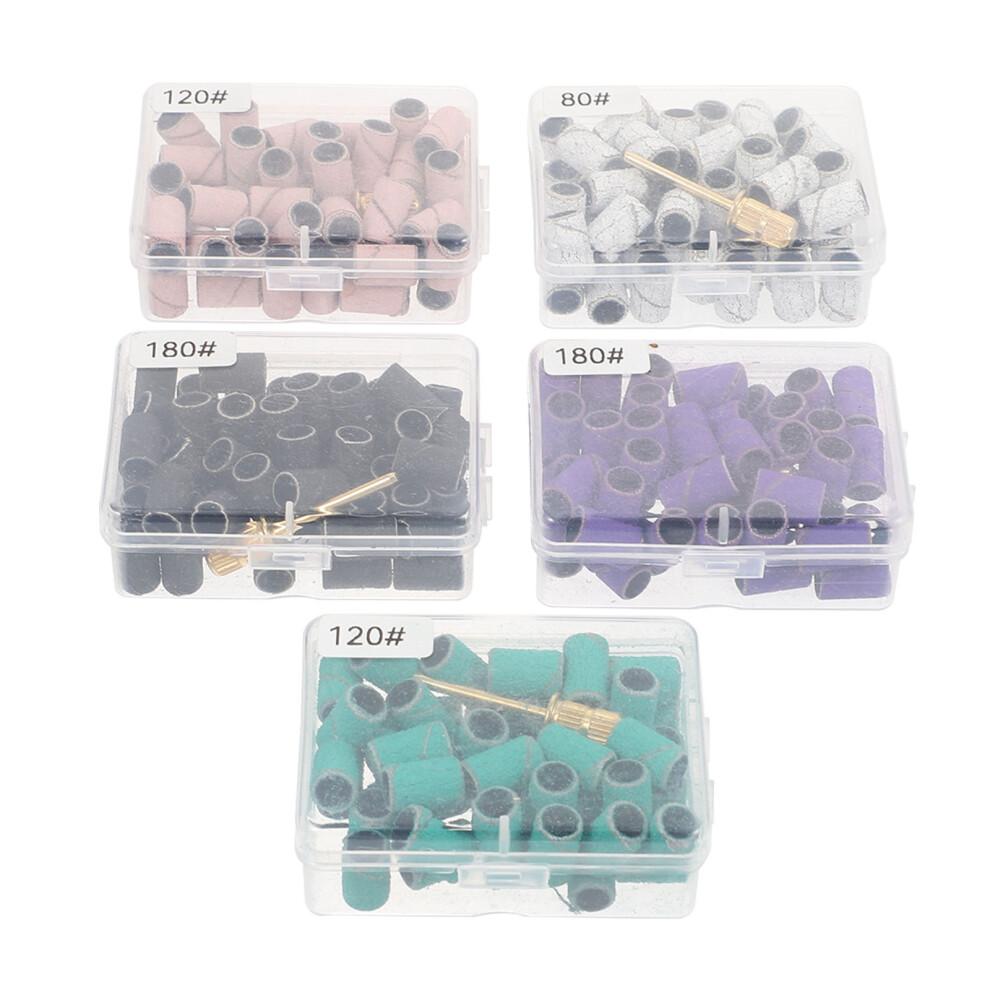 Vaguelly 750Pcs Nail Art Sanding And Polishing Bands Manicure Accessories