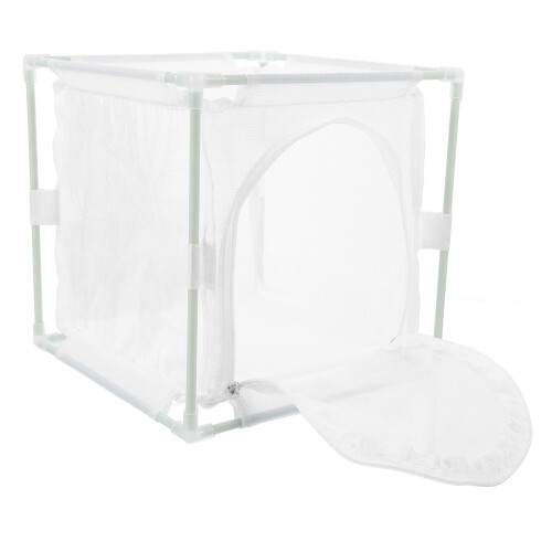Butterfly Breeding Habitat Cage With Zipper Mesh Net