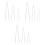 9pcs Practical Lens Tweezers Lens Wearing Tool Long Size Clip 7