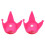 4 Pcs Funny Style Attachments Universal Rosy 1