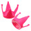 4 Pcs Funny Style Attachments Universal Rosy 2