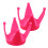 4 Pcs Funny Style Attachments Universal Rosy 3