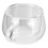 Transparent Double-Layer Glass Coffee Mug with Handle - 150ml Capacity 2