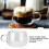 Transparent Double-Layer Glass Coffee Mug with Handle - 150ml Capacity 5