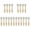 20 Pcs Single Jingle Bell Hand Shake Vertical Music Instrument Gift 4