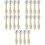 20 Pcs Single Jingle Bell Hand Shake Vertical Music Instrument Gift 9