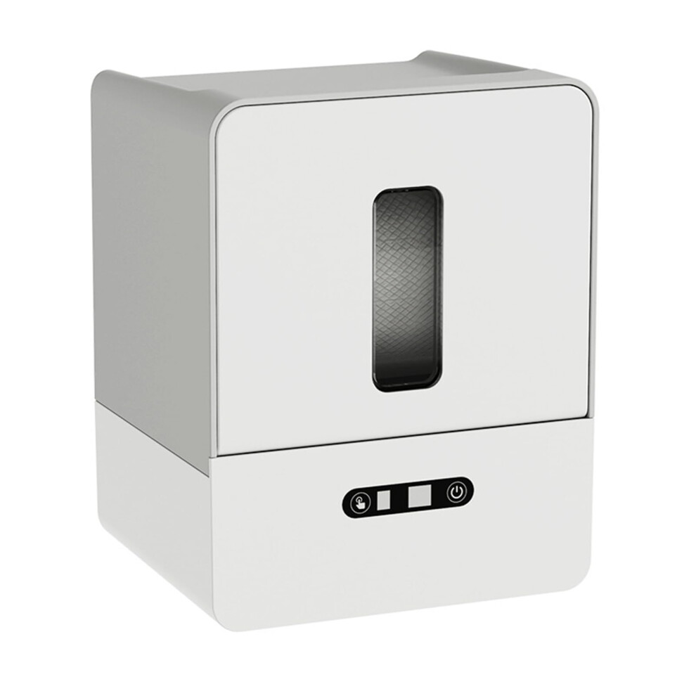 Electric Motion Hand Towel Dispenser Touchless Automatic Wall Mounted Or Counter Mount For Home Office Bathroom