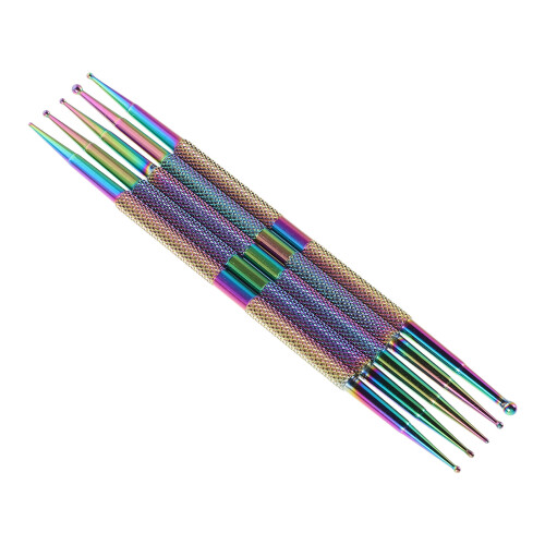 10 Pcs Dotting Tool Nail Paint Manicure Double Ended Pens Diy