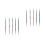 10 Pcs Dotting Tool Nail Paint Manicure Double Ended Pens Diy 10
