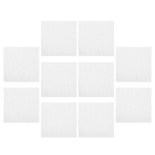 20 Pcs 11Ct Cotton Cross Stitch Fabric Sheets For Embroidery
