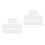 20 Pcs 11Ct Cotton Cross Stitch Fabric Sheets For Embroidery 10