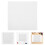 20 Pcs 11Ct Cotton Cross Stitch Fabric Sheets For Embroidery 11