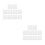 20 Pcs 11Ct Cotton Cross Stitch Fabric Sheets For Embroidery 5