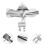 Bird Windmill Stainless Steel Metal Deterrent Device 5
