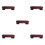 5Pcs Soft Bristle Pool Table Brush Portable Billiard Cleaner 10