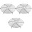 3Stk Schwarzer Kuchengitter - Und Backgestell 8