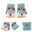 3 Pairs Kids Windproof Warm Half-Finger Gloves 10