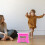 Sgabello Pieghevole In Per Bambini Rosa 9